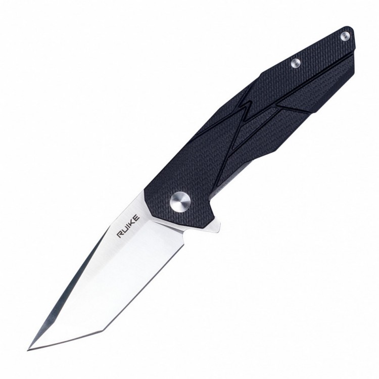 Нож скл. Ruike P138 14C28N рук. G10, черный