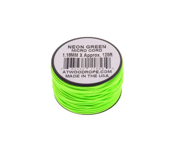 Микрокорд (neon green) (по 1 метру)