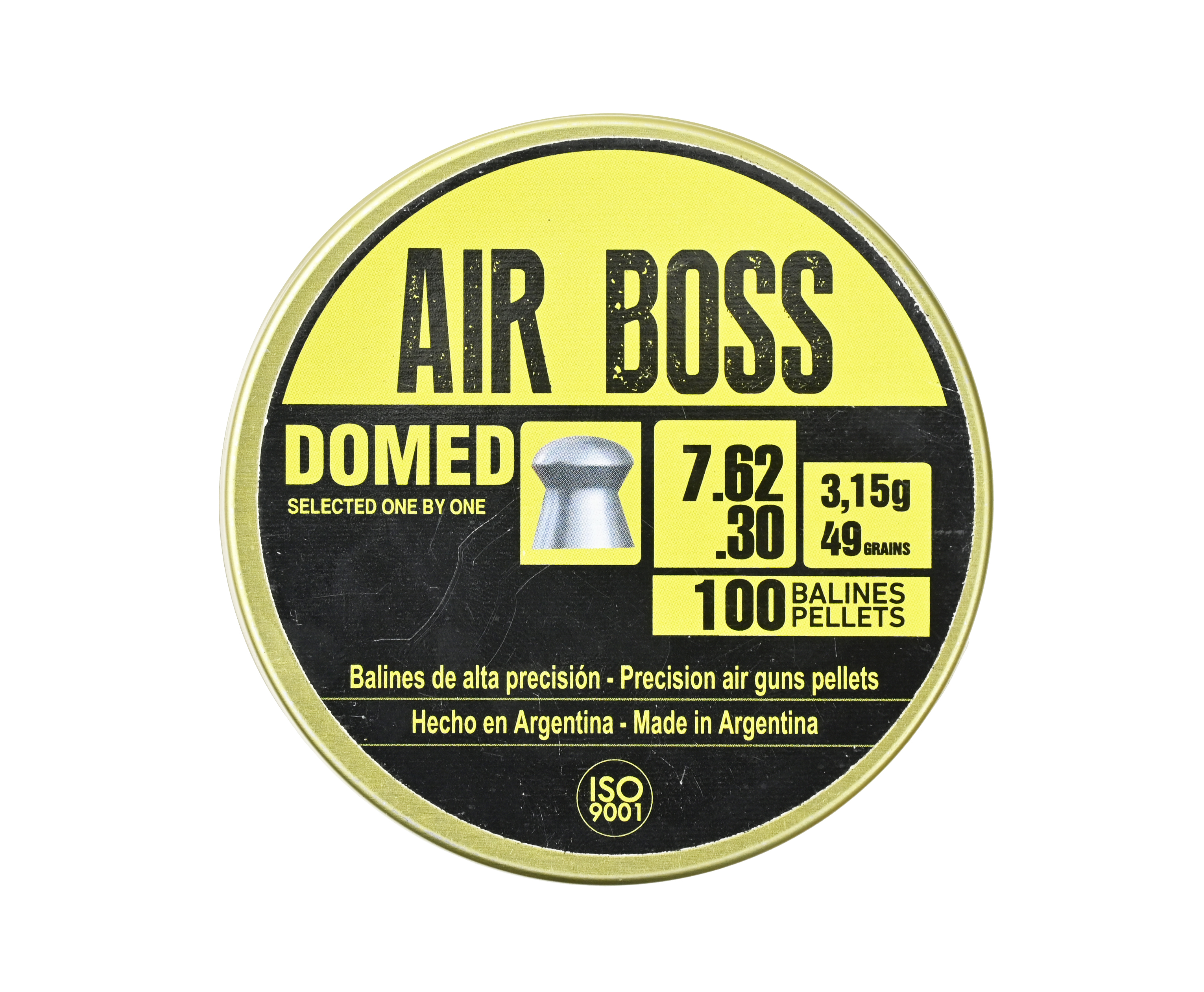  Apolo Air Boss Domed 7.62  (100 ) 3.15 