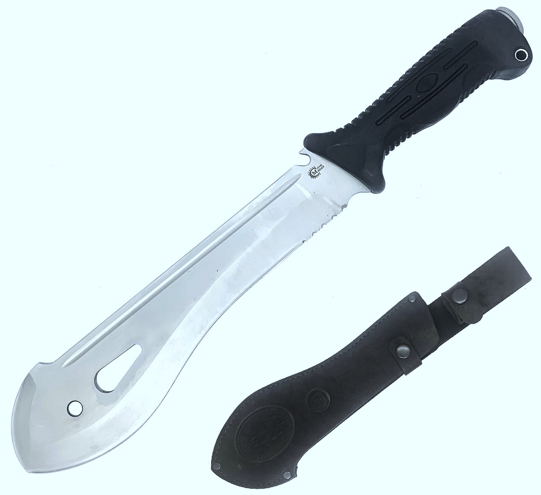 Мачете-1, ст.65х13, рукоять Elastron