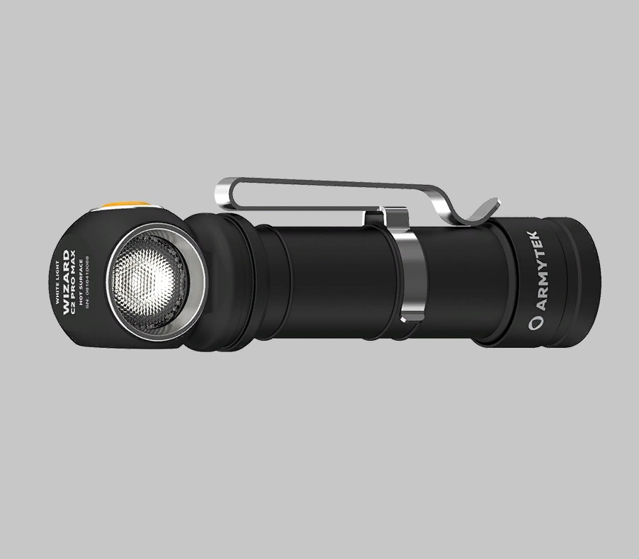 Фонарь налобный Armytek Wizard C2 Pro Max Magnet USB Холодный