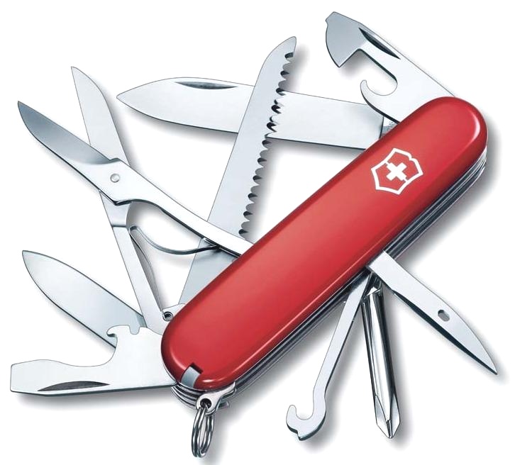 Нож Victorinox Fieldmaster, 91 мм, 15 функций, красный