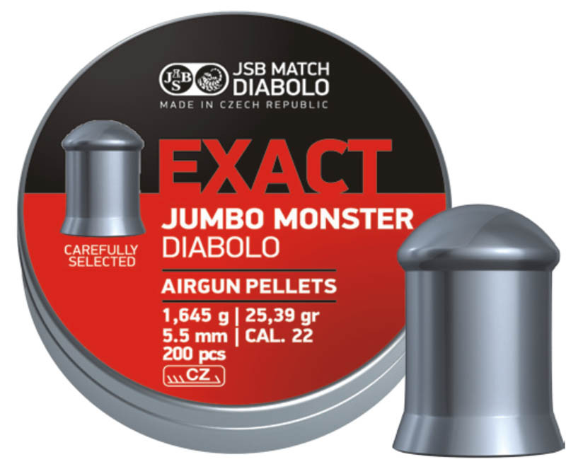  JSB Exact Jumbo Monster Diabolo 5.52 1,645 . (200)