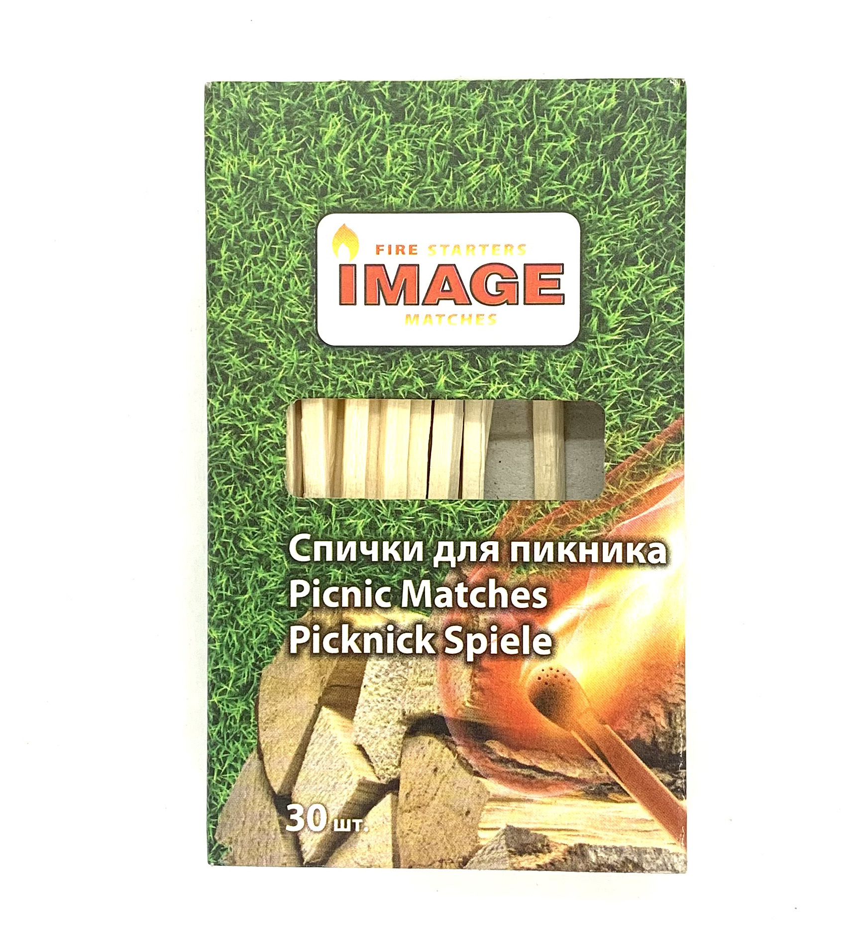 Спички для пикника удлиненные 30шт.