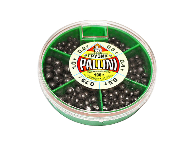 Набор грузиков Pallini (от 0,2гр до 1гр) 100гр