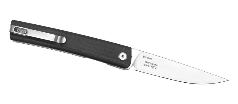 Нож скл. VN Pro Arbiter D2 рук. G10, черный