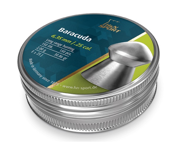 Пули H&N Baracuda 6,35 мм 2,00 г, 150 шт