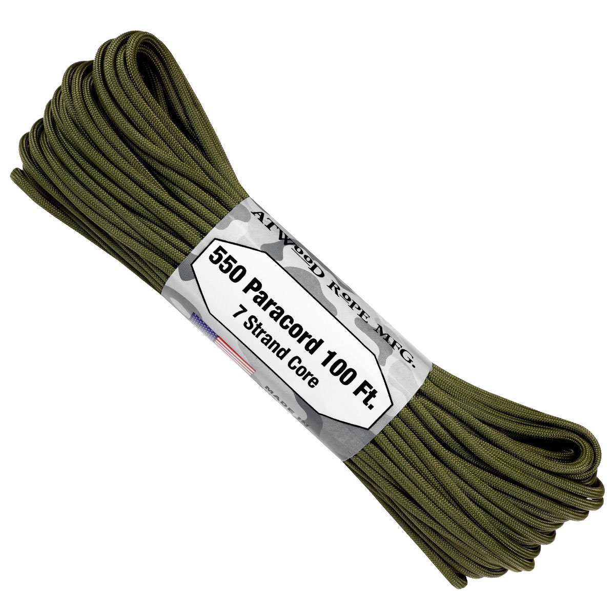 Паракорд CORD 4 мм olive (по 1 метру)