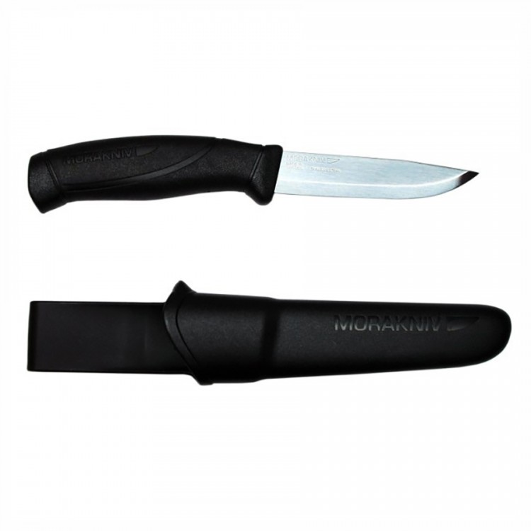 Нож разделочный Mora®Knife Companion Black, нерж. ст.