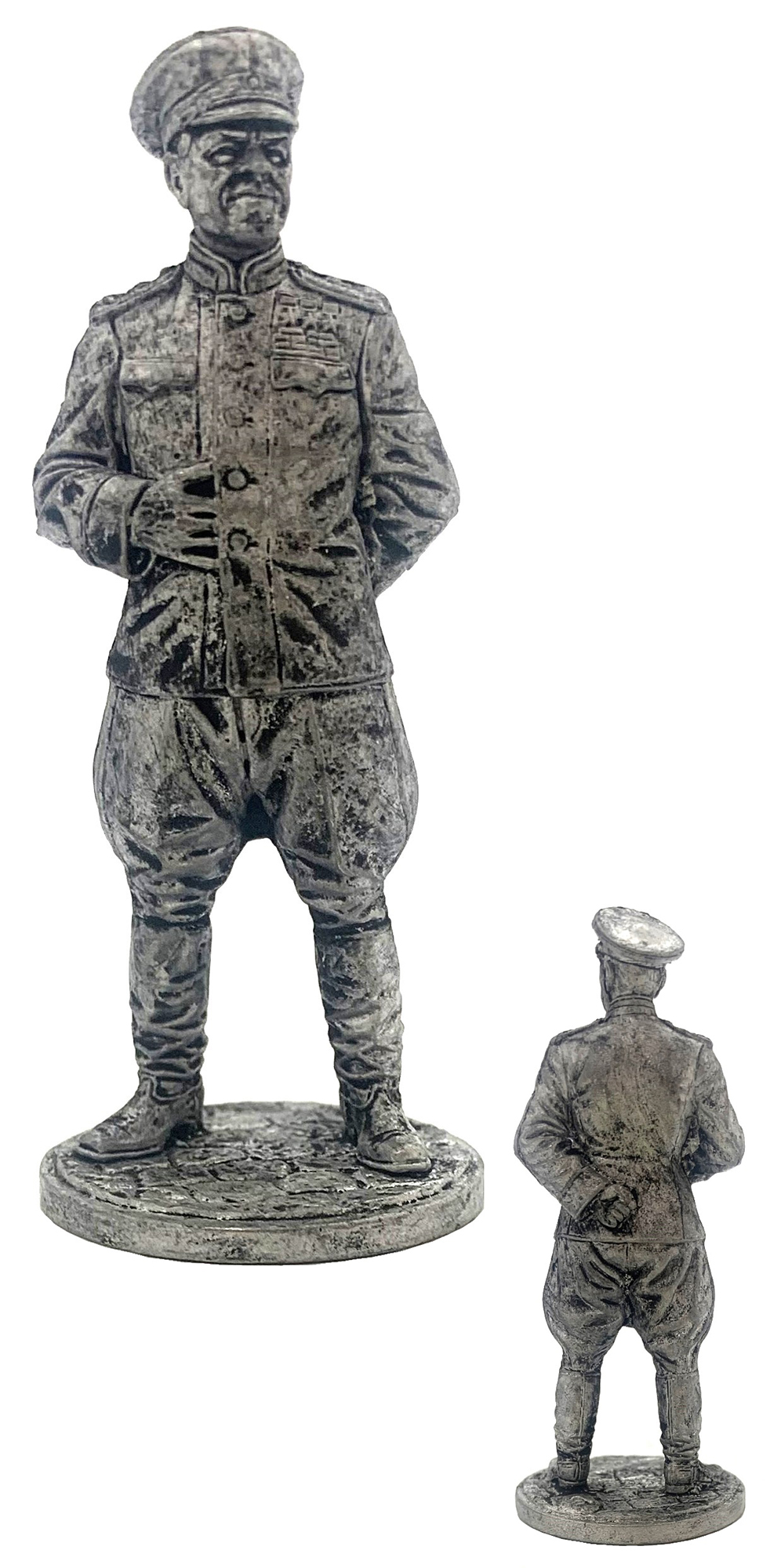 Оловянная фигурка Маршал Жуков