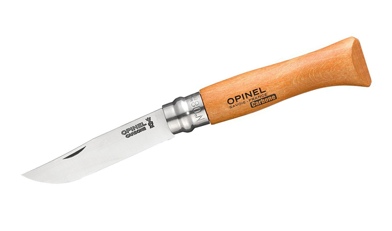 Нож скл. Opinel Tradition №8 ХС90 рук. дерево, бук песок