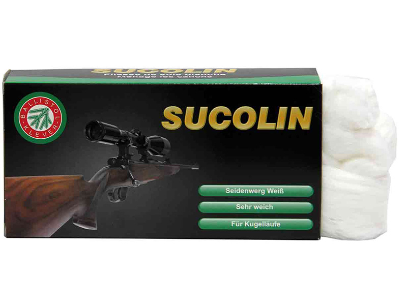 Пакля для чистки оружия Klever-Ballistol Sucolin 75гр