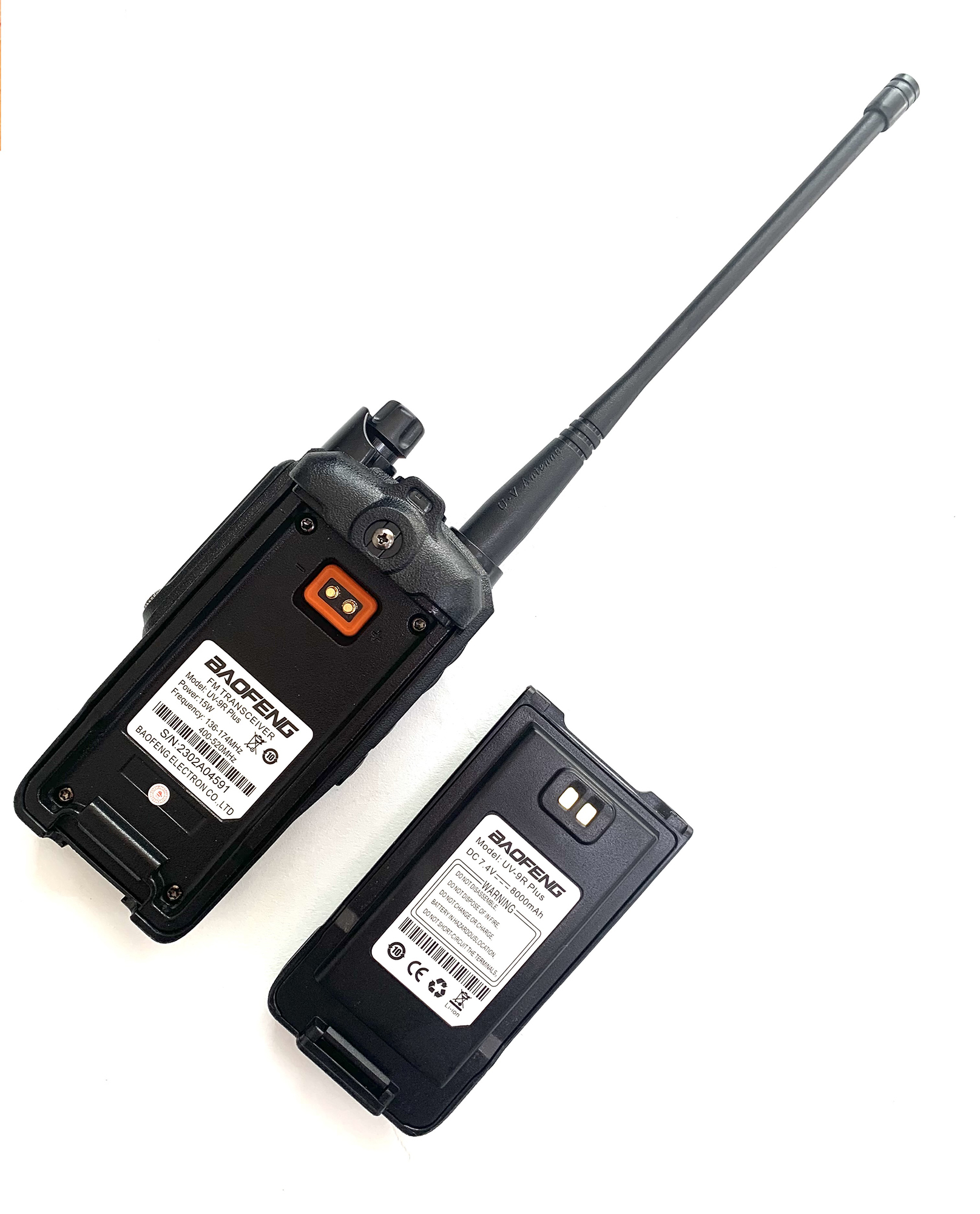 Рация Baofeng UV-9R Plus (1шт.)