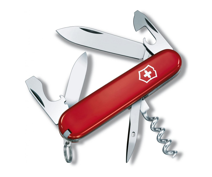 Нож перочинный VICTORINOX Tinker, 91 мм, 12 функций, красный