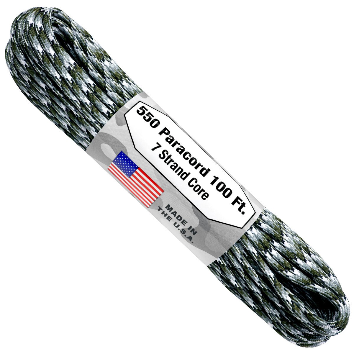 Паракорд CORD 4 мм siberian camo (по 1 метру)