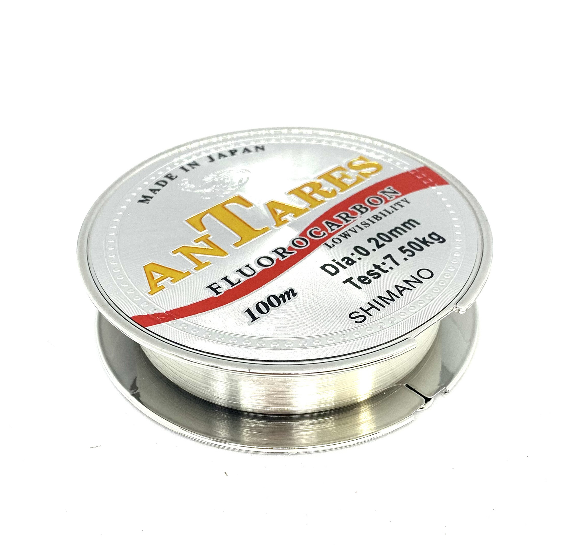 Леска Antares FluoroCarbon 0.2мм 100м