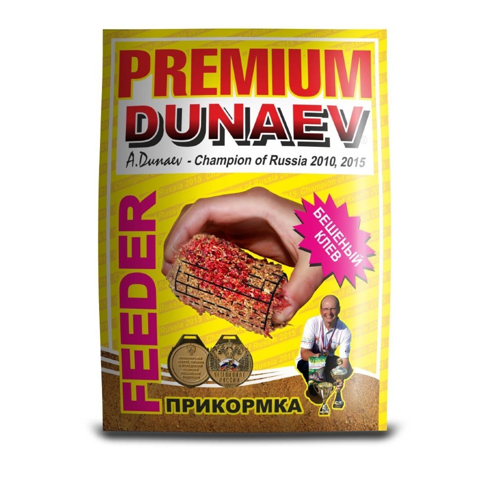 Прикормка "DUNAEV PREMIUM" 1 кг Фидер