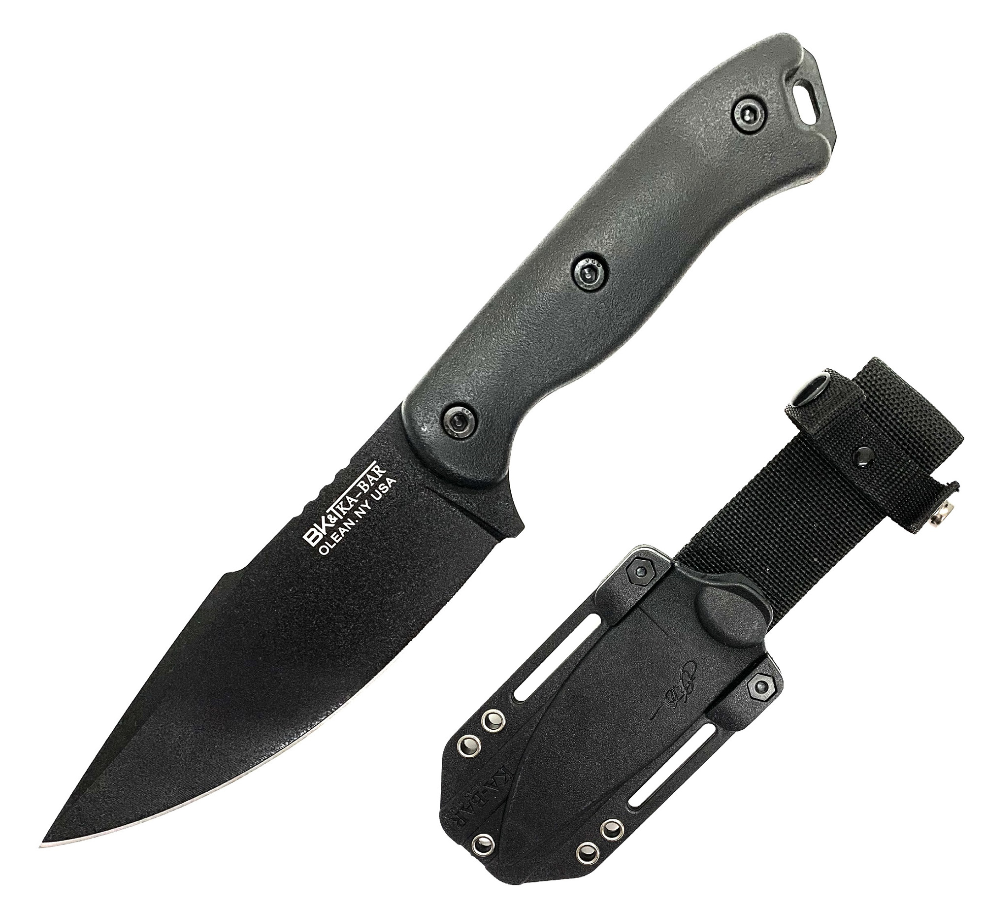 Нож PB KA-BAR BK-18 реплика кл. черный 420 рук. полимер, черный