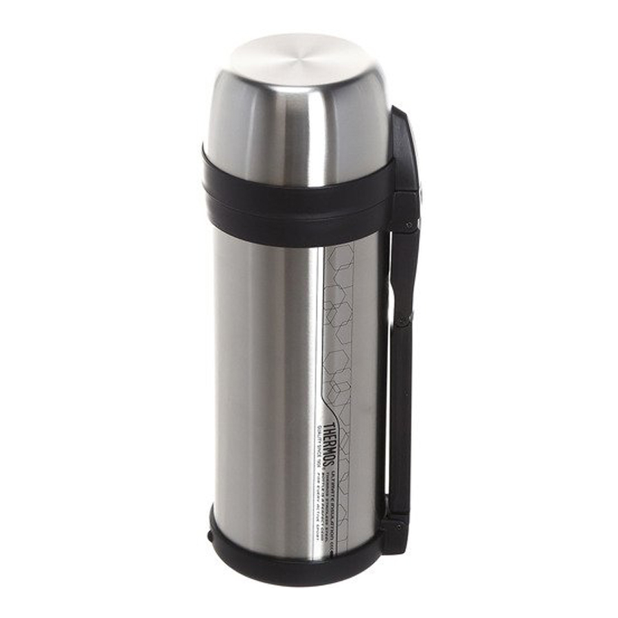 Термос универсальный Thermos FDH Stainless Steel 2 л,  стальной с ручкой, 2 чашки