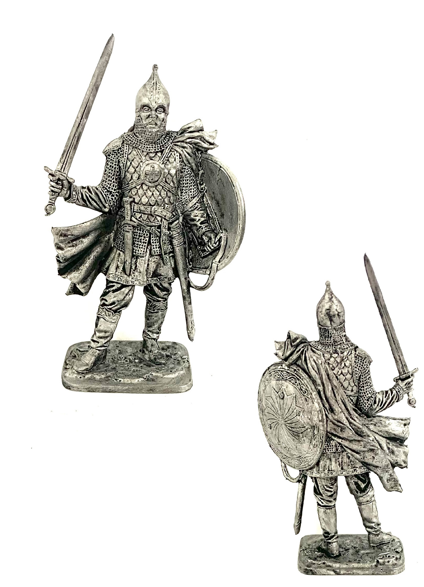 Оловянная фигурка Русский воин