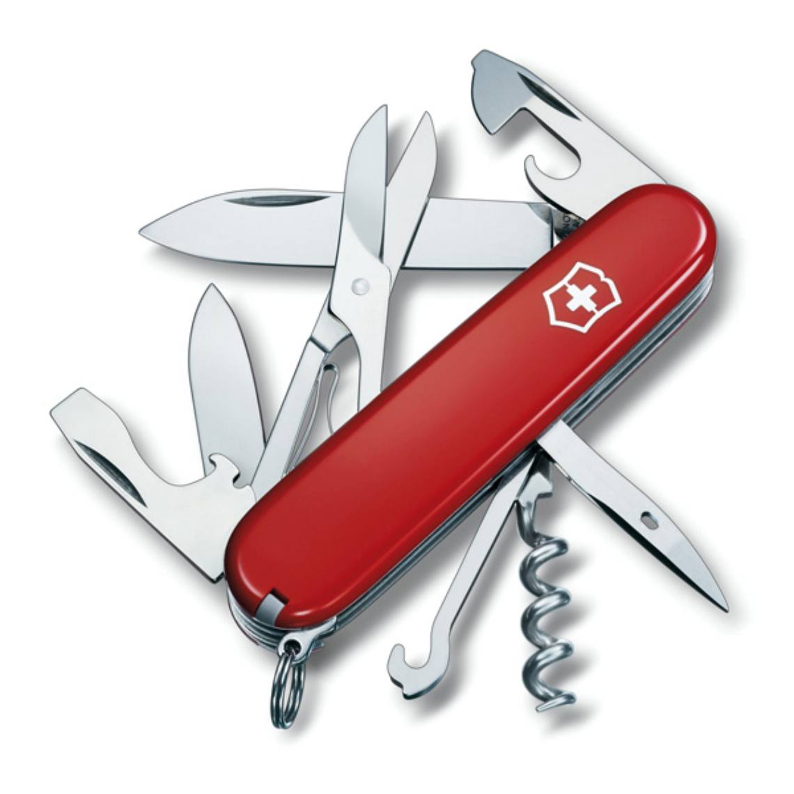 Нож перочинный VICTORINOX Climber, 91 мм, 14 функций, красный