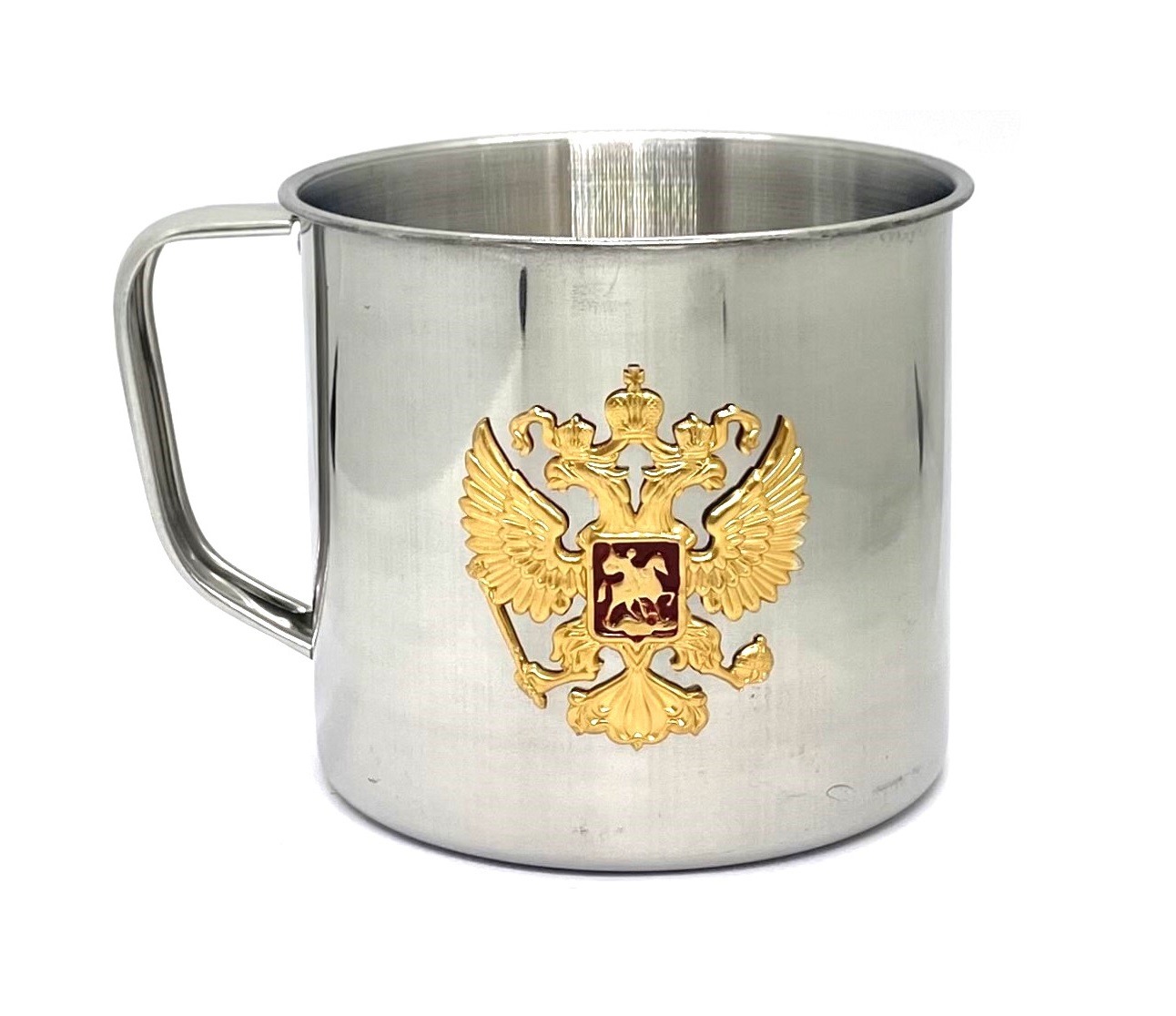 Кружка нерж.сталь "РФ" 500 мл.